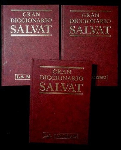 Gran Diccionario Salvat Tres Tomos
