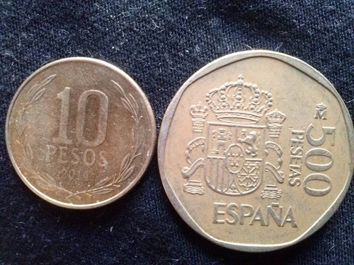 Moneda España 500 Pesetas 1989  Bronce (c14)