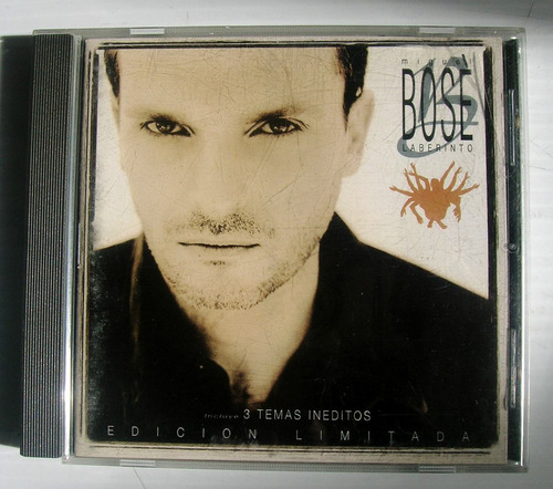 Miguel Bose Laberinto Cd Edicion Limitada Nacional 1996