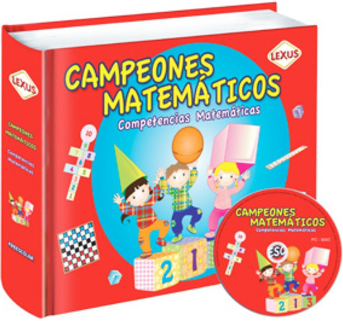 Libro Campeones Matematicos Preescolar + Cd