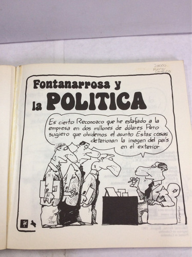 Imagen 4 de 4 de Fontanarrosa Y La Política - Humor Grafico -libro - Caricatu