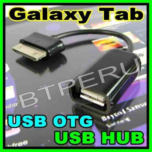 Cable Host Otg Usb Samsung Galaxy Tab 10.1 Note 8.9