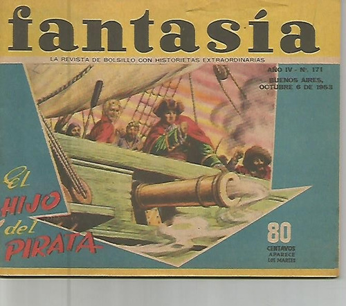 Revista / Fantasia / N° 171 / Año 1953 / El Hijo Del Pirata