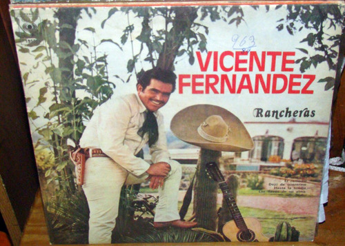 Vicente Fernandez Rancheras Lp Argentino / Kktus