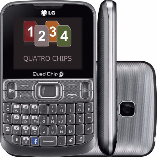 Telefone Celular LG C-299 -4 Chips - Radio Fm - Bluetooth