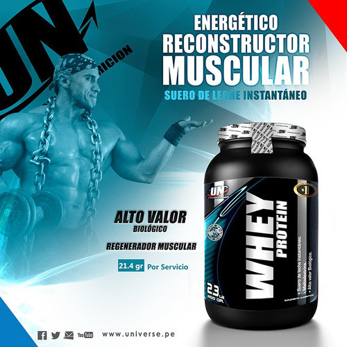 Whey Protein Universe Nutrition - Constructor De Musculos