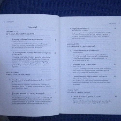 Oficio Y Arte De La Gerencia, Vol 2, Joseph L. Bower, Ed. No (Usado)