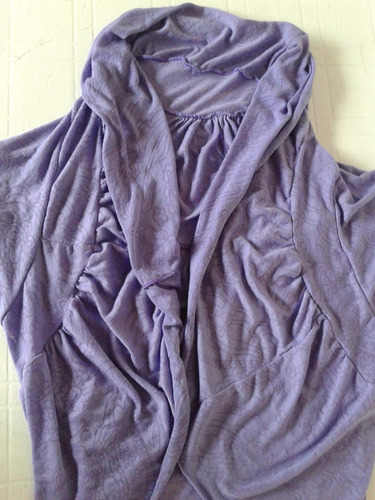 Saquito Original Violeta Talle 8, Impecable!