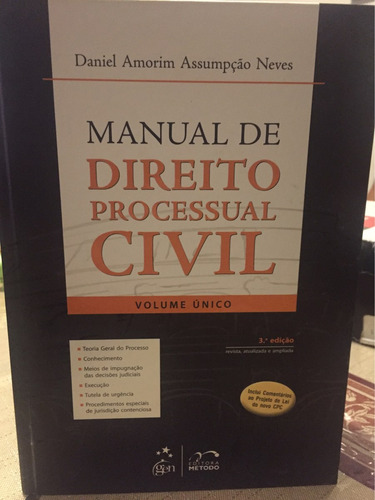 Manual De Direito Processual Civil - Daniel Amorim