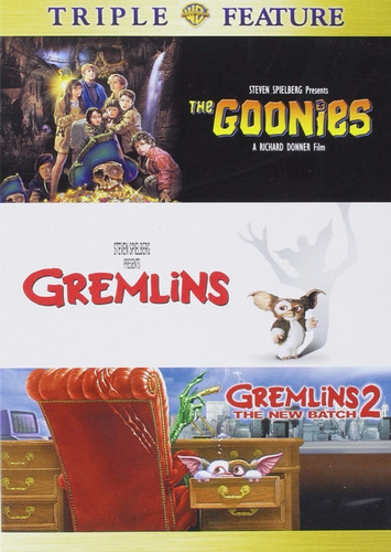 Dvd The Goonies + Gremlins 1 & 2 / Incluye 3 Films