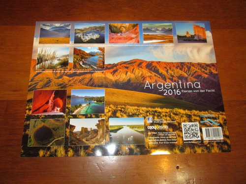 Calendario Argentina 2016 Florian Von Der Fecht Boedo Caba (Usado)