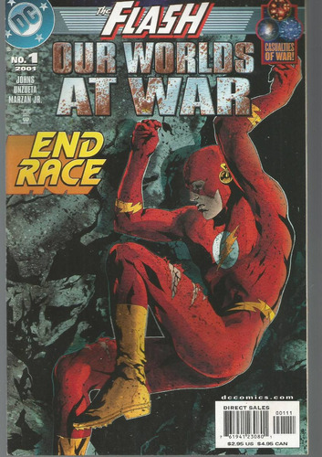 The Flash 01 Our Worlds At War 01  Bonellihq Cx200 M20