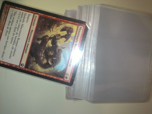 4000 Sleeves Mtg + 2000 Yugioh + 2000- 50*70 Transparente 