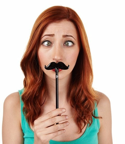 Lapiz Con Bigote Hipster