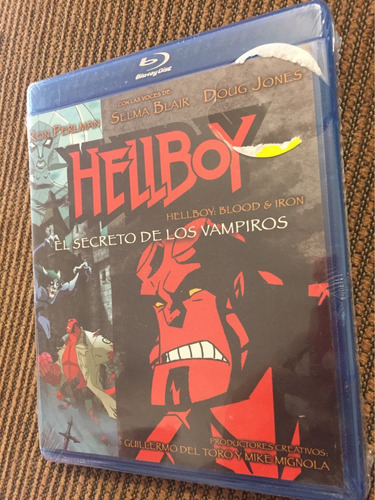 Hellboy Blood & Iron E Secreto De Los Vampiros Ron Perlman