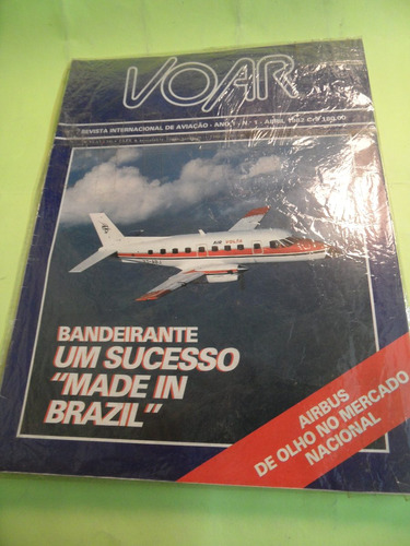 Revista Antiga Voar Ano1 N°1 Abril 1982