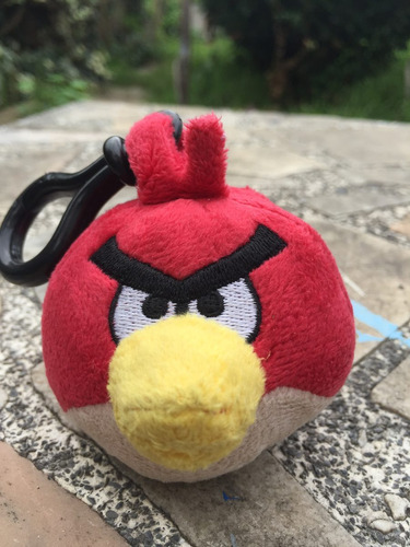 Peluche Llavero Angry Birds Red Original Impecable