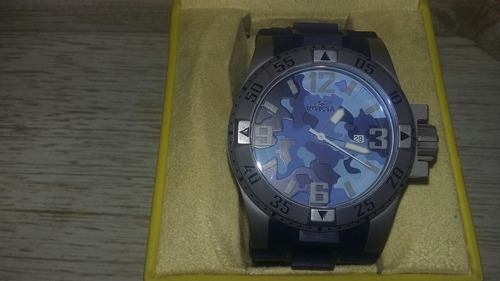 Reloj Invicta Camuflado Azul Rey 50 Mm Leer La Descripción