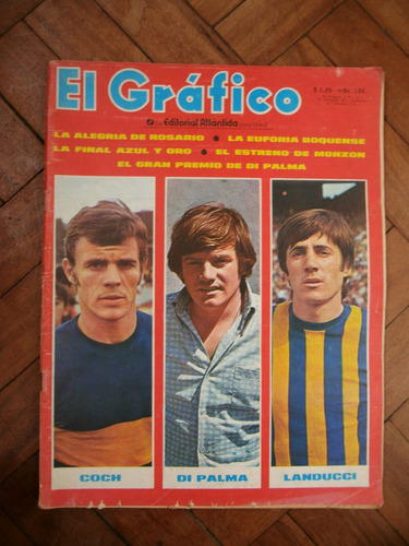 Revista Antigua El Gráfico,1970.coleccionistas,deportes.