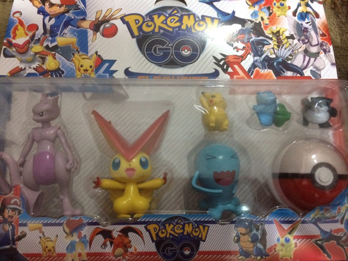 Pokémon Go Kit Cartelado Pikachu Melhor Preço Brinquedo