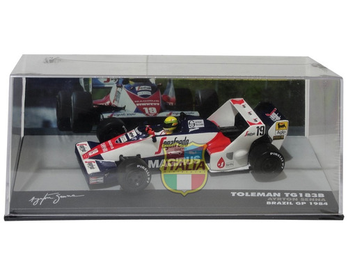 Toleman Tg183b 1984 Ayrton Senna 1:43 Ixo Lendas Brasileiras