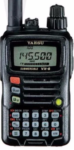 Radiotelefono Yaesu  Vx-6r Vhf Uhf Sumergible Entrega 10dia