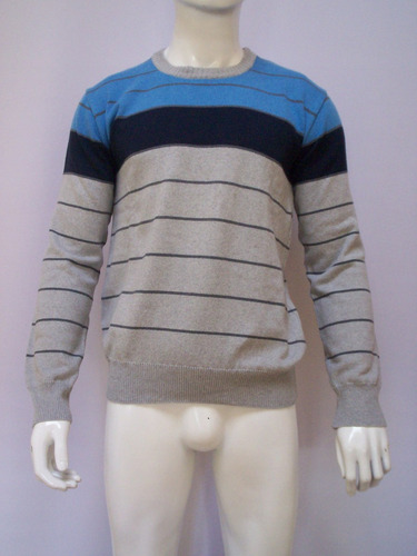 Sweaters De Lana Broke Cuello Redondo Para Hombre