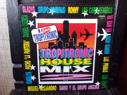 Vinilo Tropitronic House Mix Sombras Cartageneros Etc