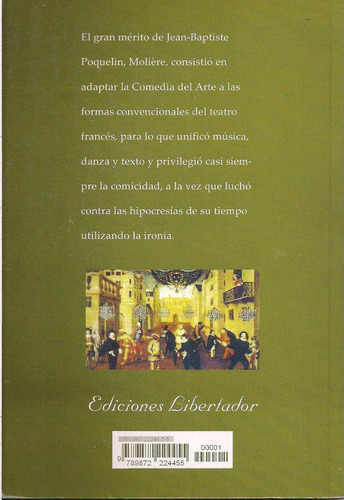 El Avaro Moliére Libro Nuevo Teatro