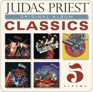 Cd Judas Priest 5 Albumes Originales Clasicos Import. De Usa