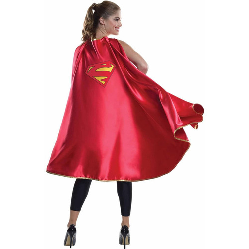 Supergirl Adulto Cabo Adulto Halloween Accesorios