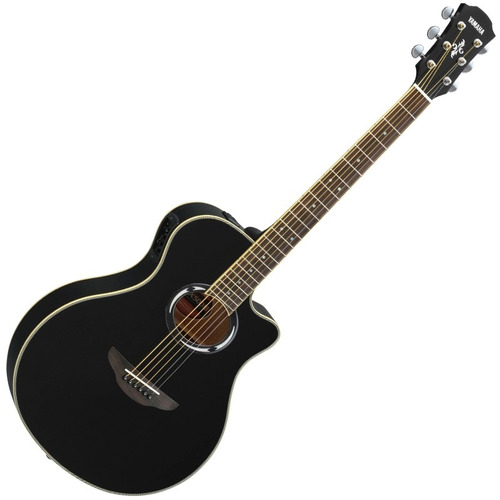 Violão Yamaha Apx500 Iii Aço Elétrico Preto C/ Afinador