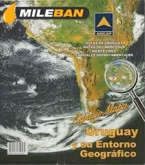 Mapa Uruguay Y Mercosur Rutas Oferta !!! Mileban