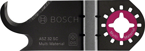 Lâmina Multi-material Bosch 24x11mm Asz 32 Sc Hcs Maquifer