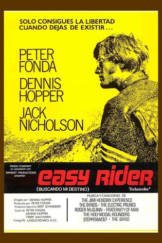 Carteles Antiguos De Chapa Gruesa 60x40cm Easy Rider Fi-163