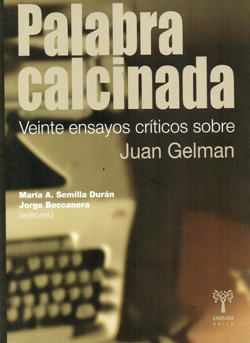 Palabra Calcinada Veinte Ensayos Sobre Juan Gelman (usm)