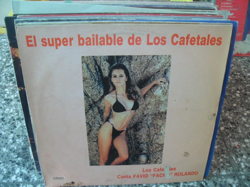 Los Cafetales El Superbailable Vinilo Lp 1987 Promo Cumbia