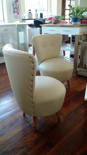 Sillón Retro Escandinavo Moderno Patchwork Pana Miagala
