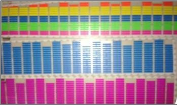 Kit Ecualizador Sonido Led 11x45 - Sound Car Music Sticker
