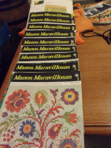 Lote De 9 Revistas Manos Maravillosas 1971
