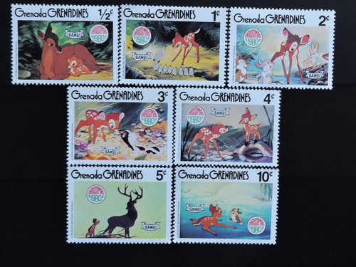 Grenada Disney Serie Nova Bambi 1980