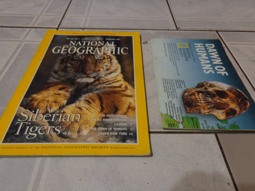 Revista National Geographic Febrero 1997 Ingles + Suplemento