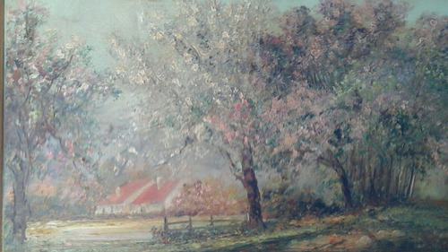 P. Carrillo Tamaño ( 70 X 50 Cm ) Óleo Sobre Tela