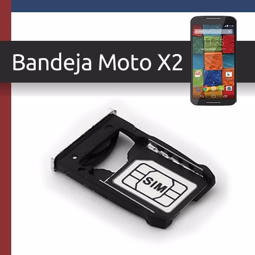 Porta Sim Charola Bandeja Motorola Moto X2 X 2 Original