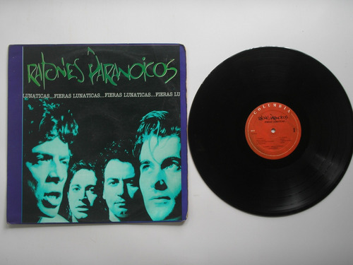 Lp Vinilo Ratones Paranoicos Fieras Lunaticas Colombia 1991