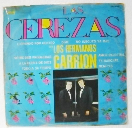 Las Cerezas Los Hermanos Carrión  1 Disco Lp Vinil