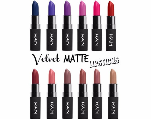 Nyx - Velvet Matte Lipstick - Ultimos 2 Tonos Disponibles