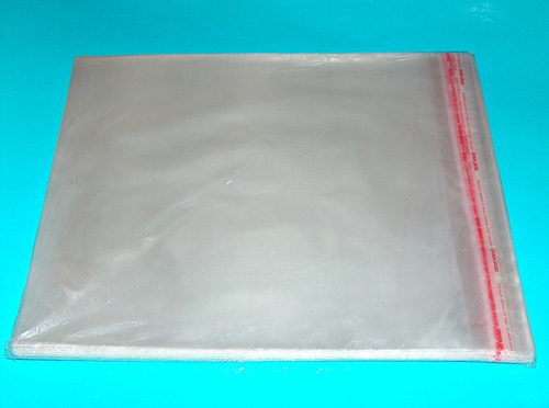 50 Bolsas: Autoadhesibles Para Funda Vinilo Lp P78