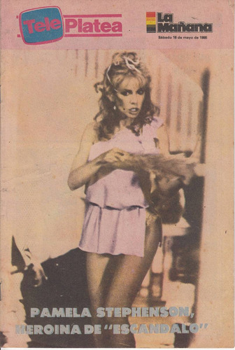 1985 Cine Foto Pamela Stephenson Tapa Revista Uruguay Escasa