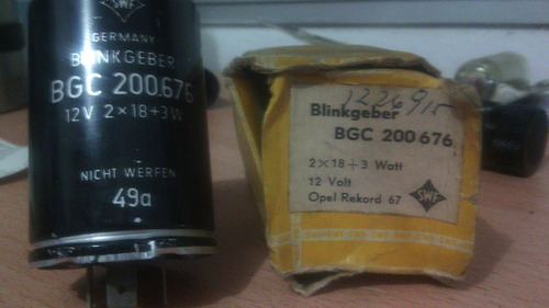 Blinkgeber Para Opel Rekord 67.